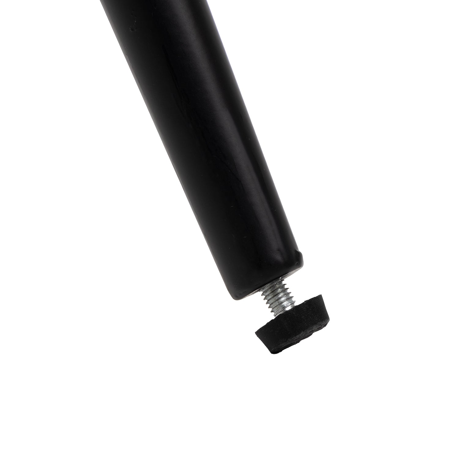 VESTIAMO CASA GIARDINO - Set giardino Bistrot tavolo rotondo 60 cm e 2 sedie in metallo Nero
